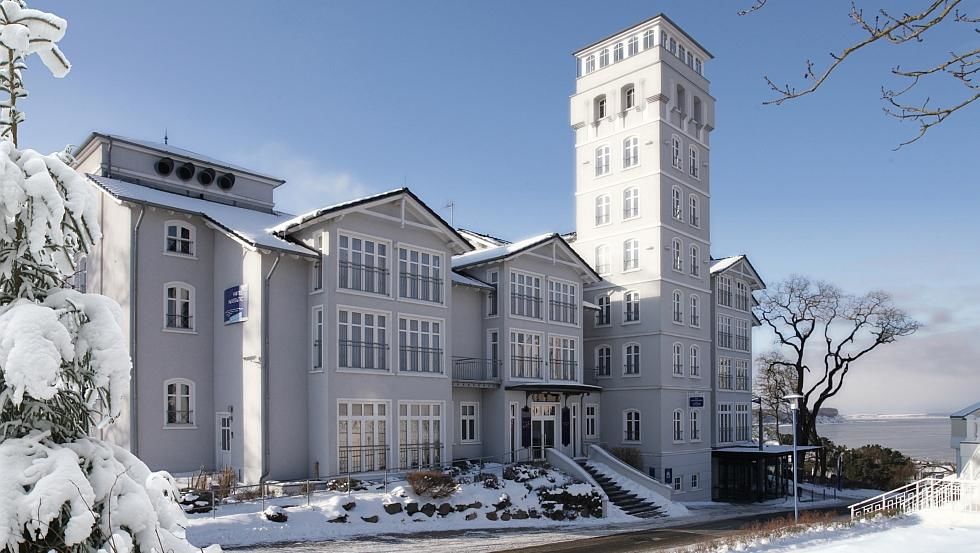Das Hotel Hanseatic Rügen und Villen zur Winterzeit