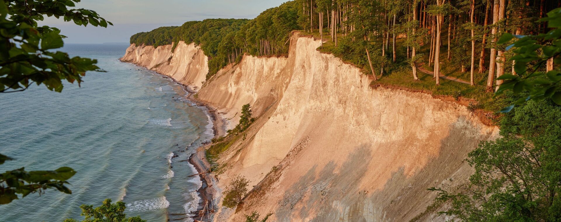 Kreidefelsen auf der Insel Rügen