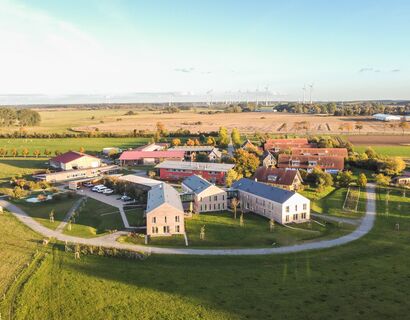 SOS Kinderdorf Vorpommern Luftansicht vom SOS Kinderdorf Vorpommern