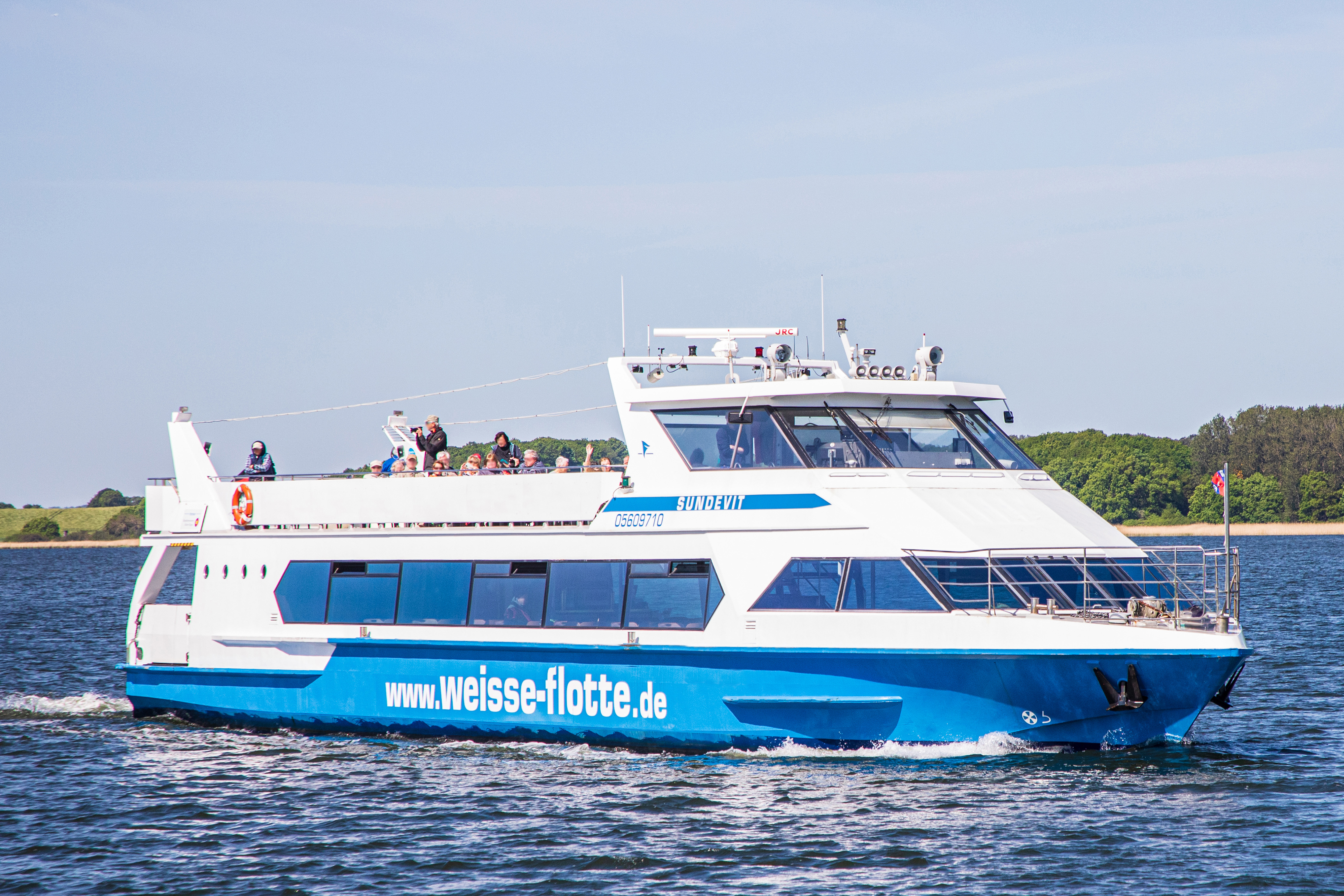 Große Kranichtour ab Hafen Zingst