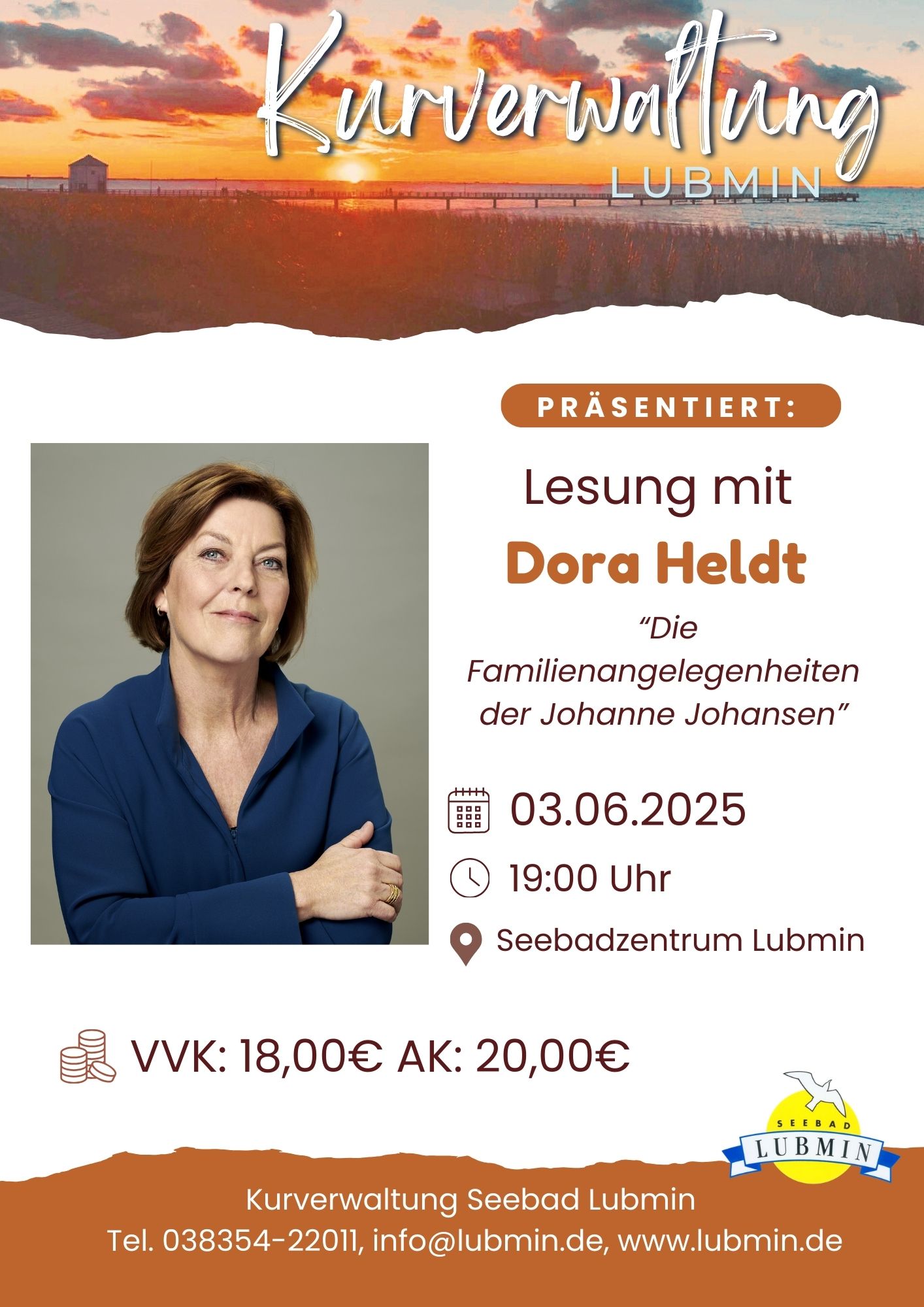 Lesung mit Dora Heldt 