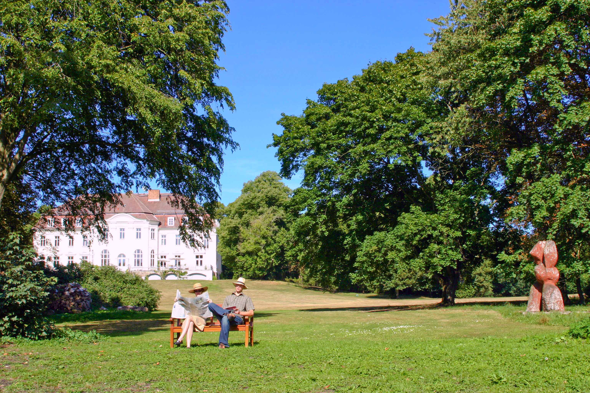 Castle and estate area Zinzow